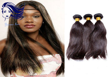 China Straight 100 Virgin Brazilian Hair Extensions Real Human Hair Double Weft supplier