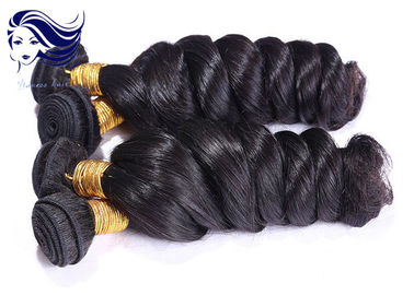 China Colored Long Virgin Brazilian Hair Extensions Tangle Free with Clips supplier
