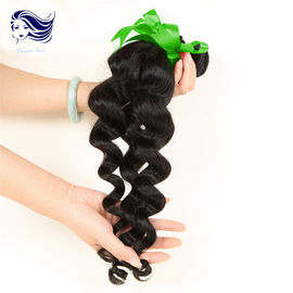China 20 Inch Virgin Indian Hair Extensions Loose Wave Virgin Hair Smooth supplier