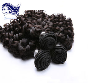 China Jet Black Virgin Aunty Funmi Hair Unprocessed Peruvian Hair Weaving supplier