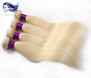 China Remy Blond Color Human Hair Extensions / Colored Weave Hair Extensions supplier