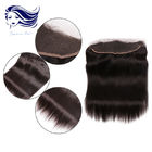 Peruvian Remy Natural Lace Front Closures Side Part Silk Straight
