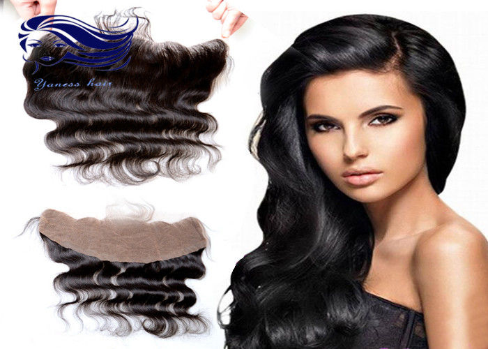Front Side Part Lace Closure Remy Lace Front Weave Closure