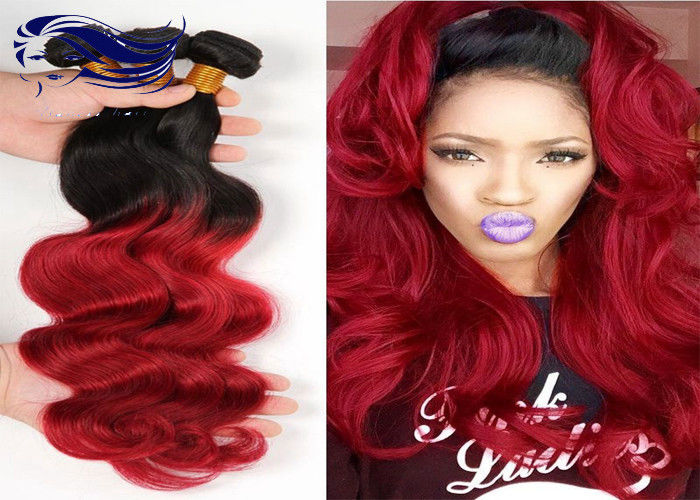 1b 99j Brazilian Virgin Short Hair Ombre Color For Black Hair