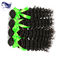 Real Virgin Indian Hair Extensions with Clips , Indian Deep Wave Virgin Hair supplier