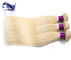 Unprocessed Colored Human Hair Extensions , Colored Hair Weave supplier