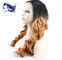 Unprocessed Virgin Brazilian Full Lace Wigs Human Hair Ombre Color supplier