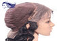 Human Hair Glueless Full Lace Wigs With Bangs , Curly Full Lace Wigs supplier