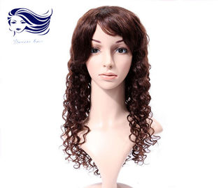 China Deep Wave 100 Human Hair Full Lace Wigs With Baby Hair Brazilian Hair distributor
