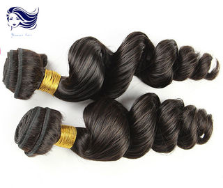 China 24 Inch Grade 7A Virgin Hair Natural Black Brazilian Remy Virgin Hair factory