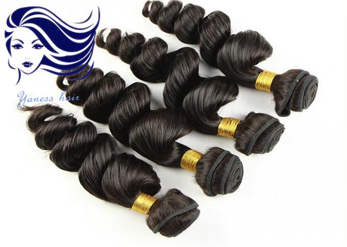 Natural Virgin Brazilian Hair Extensions Long Hair Loose Wave 10inch - 30inch