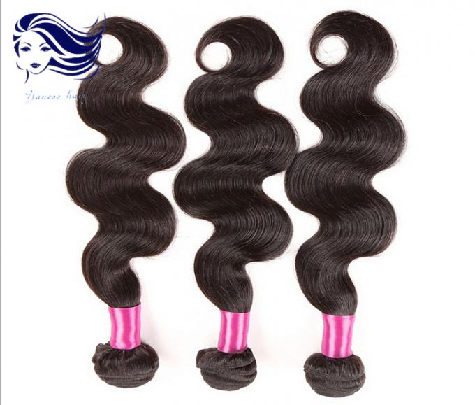 Tangle Free Virgin Peruvian Hair Extensions / Virgin Unprocessed Peruvian Hair