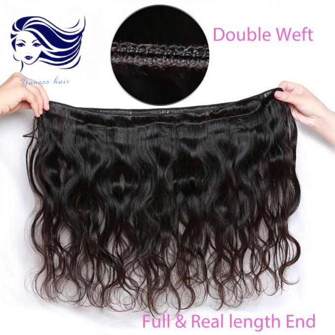 Malaysian Loose Wave Hair Double Drawn Micro Loop Hair Extensions 