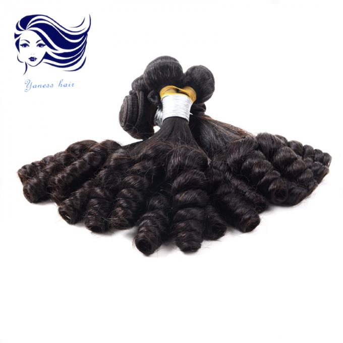 Unprocessed Aunty Funmi Hair Malaysian Spring Curl Weave Human Hair