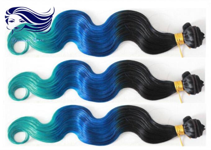 7A Grade Virgin Brazilian Hair Extensions 3 Tone Hair No Tangle