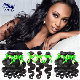 China Micro Weft Virgin Indian Hair Extensions Body Wave Hair Weave supplier