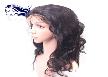 China Short Full Lace Wigs Human Hair / Virgin Hair Full Lace Wigs For White Women supplier