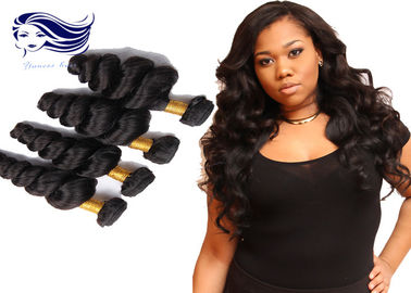 China Thick Virgin Brazilian Hair Extensions Double Drawn Brazilian Human supplier