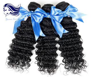 22 Inch Virgin Malaysian Hair Natural Wave / Human Virgin Hair Extensions