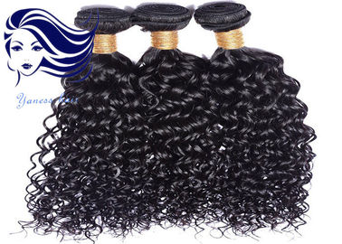 Tangle Free Weave Human Hair / Brazilian Weaves Hair Extensions Double Weft supplier