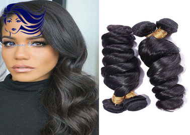 Wavy Virgin Brazilian Hair Extensions 100 Real Human Hair for Fine Hair supplier