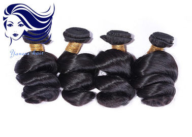 Wavy Virgin Brazilian Hair Extensions 100 Real Human Hair for Fine Hair supplier