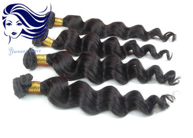 Colored Long Virgin Brazilian Hair Extensions Tangle Free with Clips supplier