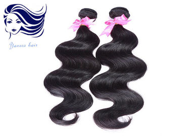 Light Black 18inch Human Hair Extensions Peruvian Deep Wave Virgin Hair supplier