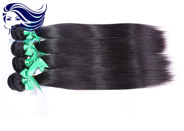 Natural Unprocessed Human Hair Bundles , Straight Indian Hair Extensions supplier