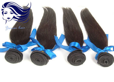 Double Drawn 100 Virgin Malaysian Remy Human Hair Natural Wave supplier