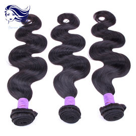 Skin Weft Virgin Peruvian Hair Extensions , Curly Hair Extensions Human Hair supplier