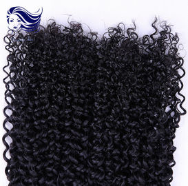 18" Curly Virgin Hair Extensions Unprocessed Virgin Hair Bundles supplier