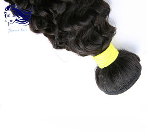 Curly Virgin Cambodian Hair / Cambodian Women Hair Natural Wave supplier