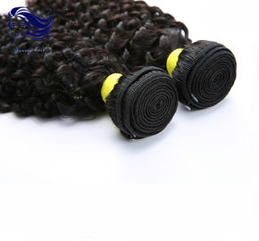 30 Inch Virgin Cambodian Hair / Virgin Curly Hair Extensions Long Hair supplier