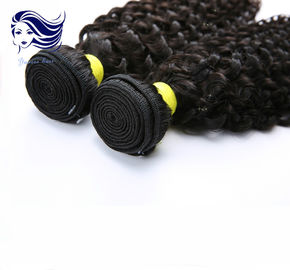 24inch Virgin Cambodian Hair Tangle Free Natural Black Jerry Curly supplier