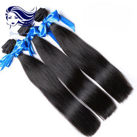 Straight Virgin Malaysian Hair Bundles With Closure , 100 Virgin Hair Extensions supplier