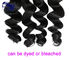 Remy Human Double Weft  Virgin Cambodian Loose Wave Hair Natural Black supplier