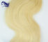 26&quot; Human Hair Color Extensions / Blonde Hair Extensions Human Hair supplier