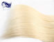 Remy Blond Color Human Hair Extensions / Colored Weave Hair Extensions supplier