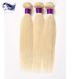 Bright Colored Human Hair Extensions , Blonde Human Hair Extensions supplier