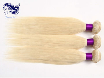 Unprocessed Colored Human Hair Extensions , Colored Hair Weave supplier