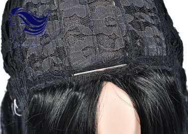 Unprocessed Human Hair Front Lace Wigs / Silk Top Full Lace Wigs supplier