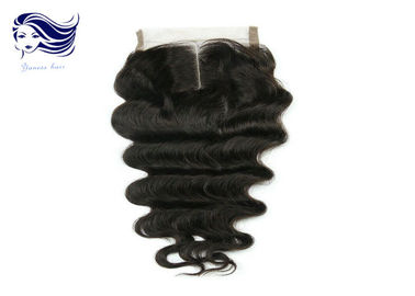 Virgin Remy Middle Part Lace Closure Silk Straight Lace Closure supplier