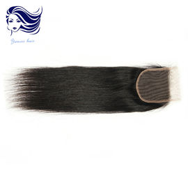 Natural Side Part Lace Closure 3 Part Lace Closure Silk Straight supplier