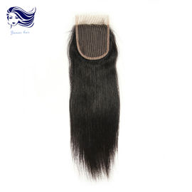 Natural Side Part Lace Closure 3 Part Lace Closure Silk Straight supplier