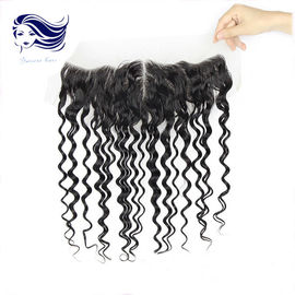 Full Curly Lace Front Closures For Weaving / Lace Front Human Hair Wigs supplier