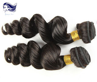 Brazilian Grade 7A Virgin Hair Weave Tangle Free with Loose Wave supplier