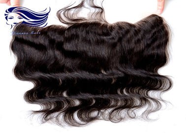 7A Grade Swiss Lace Front Hair Closure Human Hair Body Wave supplier