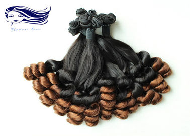 Aunty Funmi Human Hair Ombre Spring Curly 8 &quot; - 22 &quot; Double End supplier