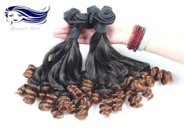 Real Aunty Fumi curly hair Ombre Color for short hair 1B / 27 supplier